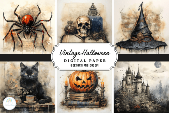 Download Vintage Halloween Background - Halloween Collection