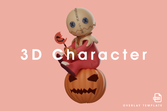 Download Trick 'r Treat Cartoon 3D Illustration - Treat Collection