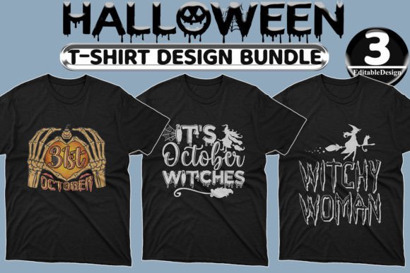 Download Halloween Day T-shirt Design Bundle-39 - Halloween Collection