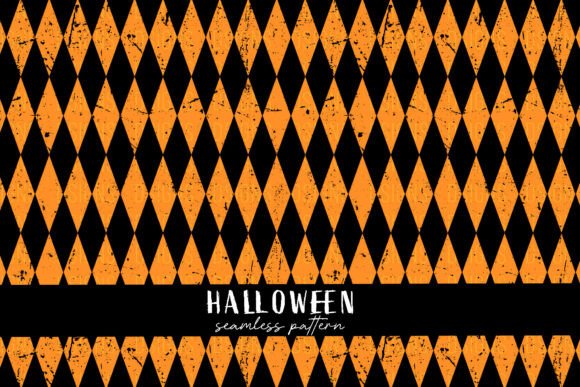 Download Halloween Vintage Background Pattern PNG - Halloween Collection