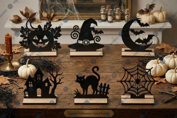 Download Laser Cut Spooky Halloween SVG Bundle - Halloween Collection