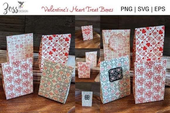 Download Valentine Treat Boxes Svg - Treat Collection