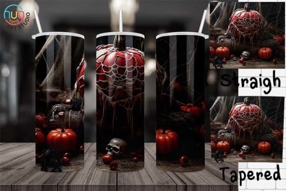 Download Halloween Scary Pumpkin Skull Tumbler - Premium Bundle