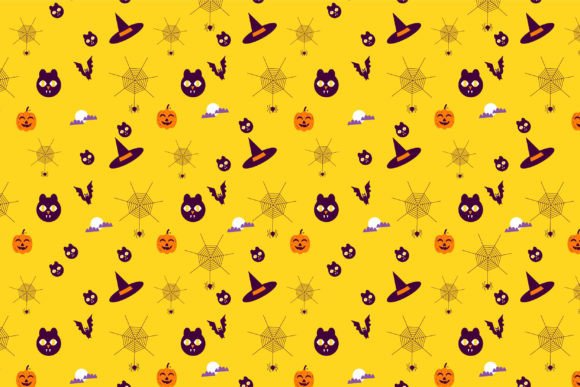 Download Halloween Seamless Pattern Decoration - Halloween Collection
