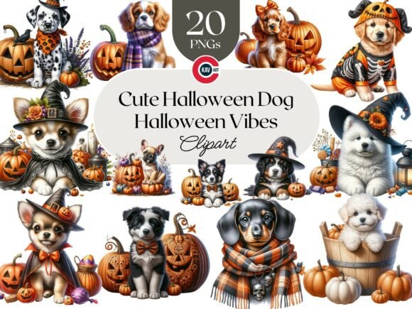 Download Spooky Puppy Dog Halloween Clipart - Halloween Collection