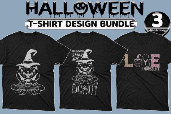 Download Halloween Day T-shirt Design Bundle-34 - Halloween Collection