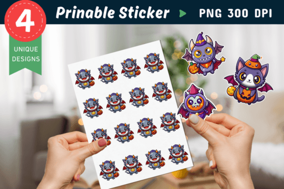 Download Cute Halloween Stickers, Kawaii Stickers - Halloween Collection