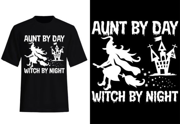 Download Witch by Night Halloween T-shirt Design - Halloween Collection