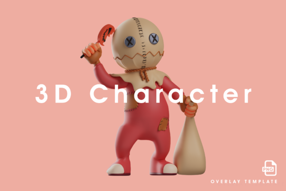 Download Trick 'r Treat 3D Character Feel Angry - Treat Collection