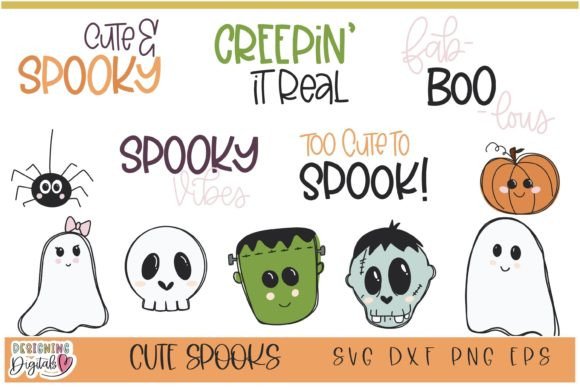 Download Cute Halloween SVG Bundle, Cute Clipart - Halloween Collection