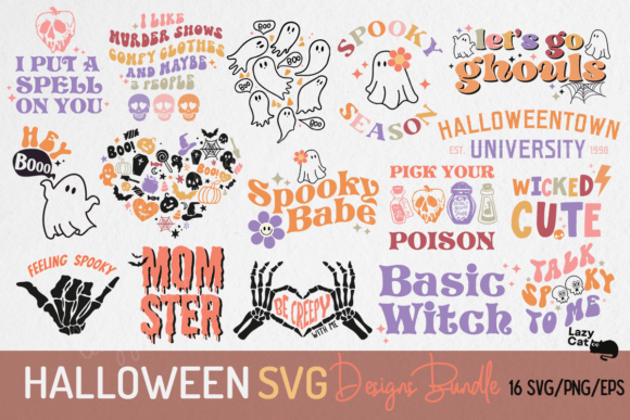 Download Halloween SVG Design Bundle - Halloween Collection