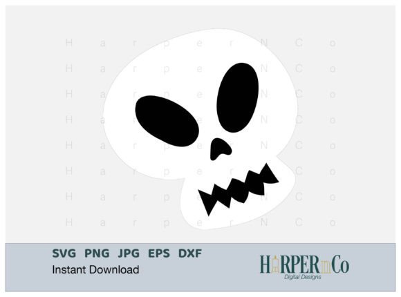Download Halloween Skully, Trick or Treat PNG DXF - Treat Collection