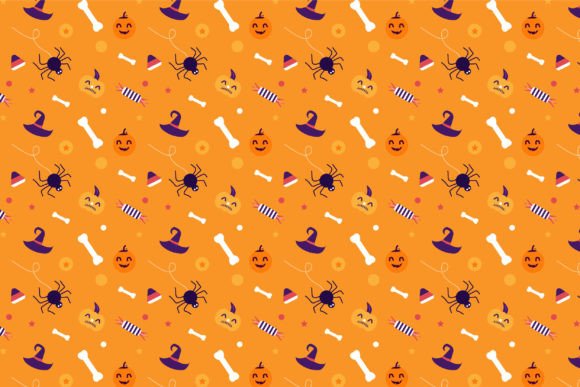 Download Halloween Spooky Pattern Background - Halloween Collection