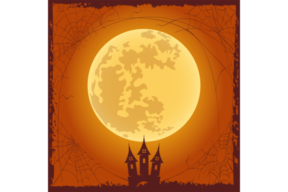 Download Halloween Background with Black Castle S - Halloween Collection