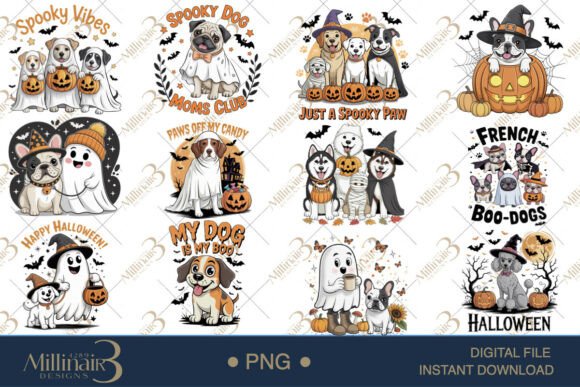 Download Funny Dog Halloween PNG Bundle - Halloween Collection