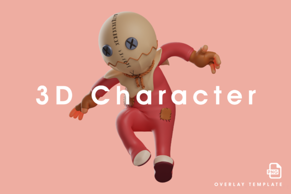 Download 3D Trick 'r Treat with an Awkward Pose - Treat Collection