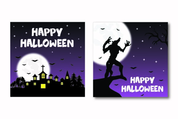 Download Halloween Light Moon Background Vector - Halloween Collection