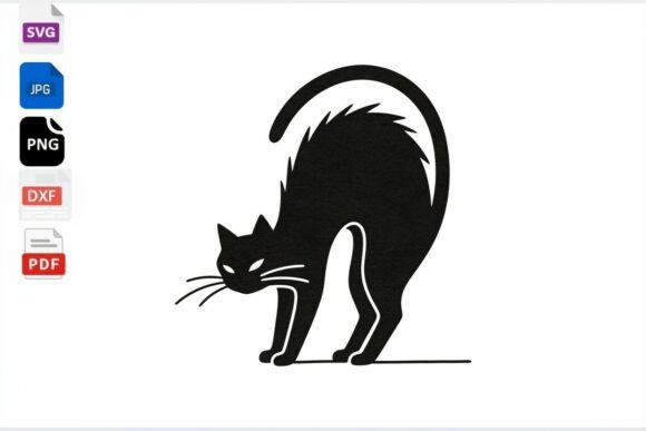 Download Black Cat SVG Halloween Clipart - Halloween Collection