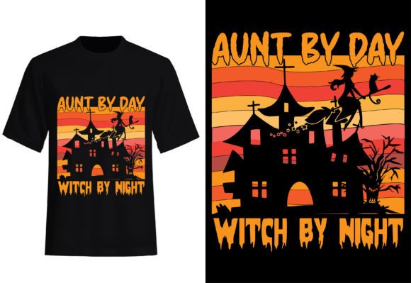 Download Aunt by Day Halloween T-shirt Design - Halloween Collection