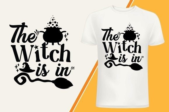 Download The Witch is in Cute Halloween T-shirt - Halloween Collection