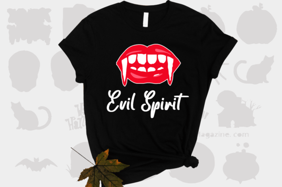 Download Evil Spirit Halloween T-shirts - Halloween Collection