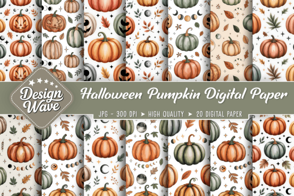 Download Halloween Pumpkin Digital Background - Halloween Collection