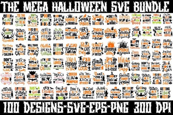 Download Mega Halloween SVG Bundle - Halloween Collection