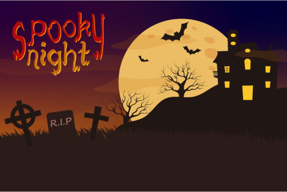 Download Spooky Night Halloween Background - Halloween Collection