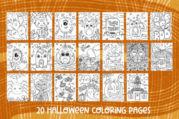 Download Cute Halloween Printable Coloring Act - Halloween Collection