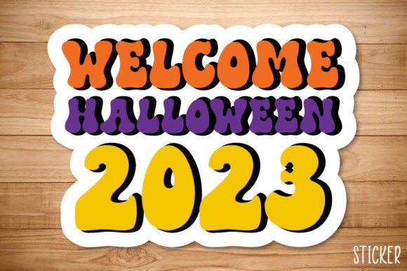 Download Welcome Halloween 2023 Retro - Halloween Collection