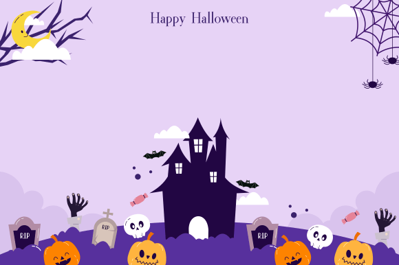 Download Cute Halloween Copy Space Background - Halloween Collection