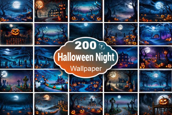 Download Spooky Halloween Night Background - Halloween Collection