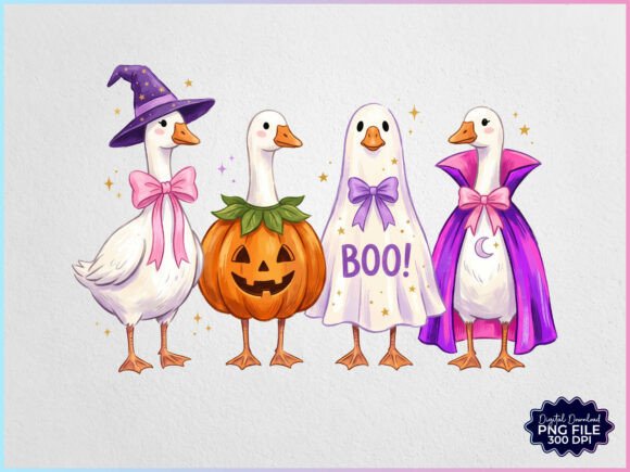 Download Halloween Pumpkin Goose PNG - Halloween Collection