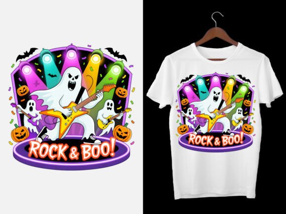 Download Spooky Halloween Rock Band Ghosts - Halloween Collection