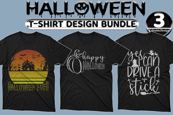 Download Halloween Day T-shirt Design Bundle-30 - Halloween Collection