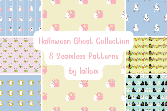 Download Halloween Collection Seamless Patterns - Halloween Collection
