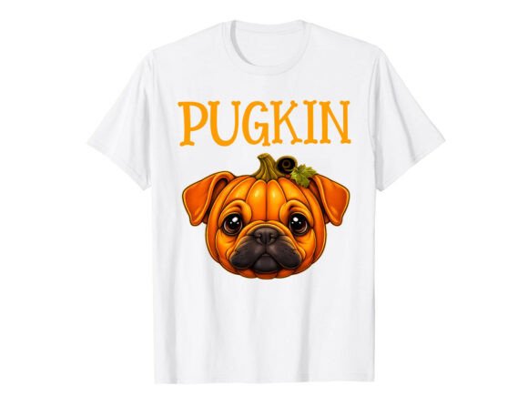Download Pugkin Pumpkin Dog Halloween T-Shirt - Halloween Collection