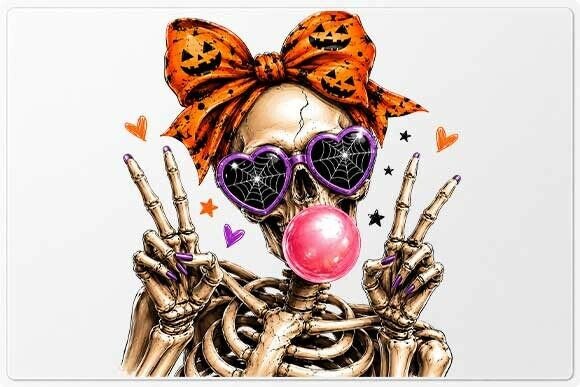 Download Cute Skeleton Halloween PNG - Premium Resources