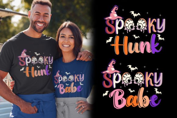 Download Couple Halloween T-Shirt Design - Halloween Collection