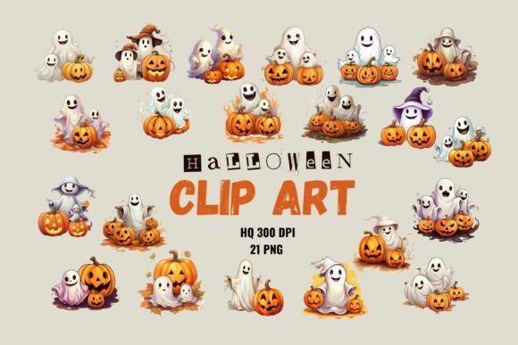 Download Cute Halloween Ghost Clipart - Halloween Collection