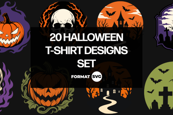 Download 20 Halloween SVG Design Bundle - Halloween Collection
