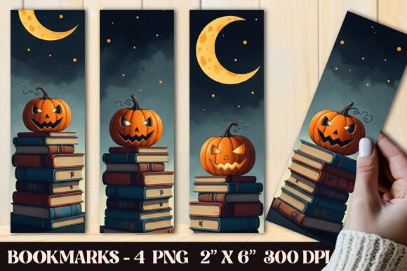 Download Halloween Printable Sublimation Bookmark - Halloween Collection