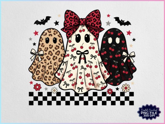 Download Preppy Halloween Berry Ghost PNG - Premium Resources
