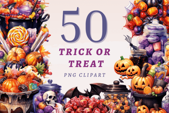 Download Trick or Treat PNG Bundle - Treat Collection