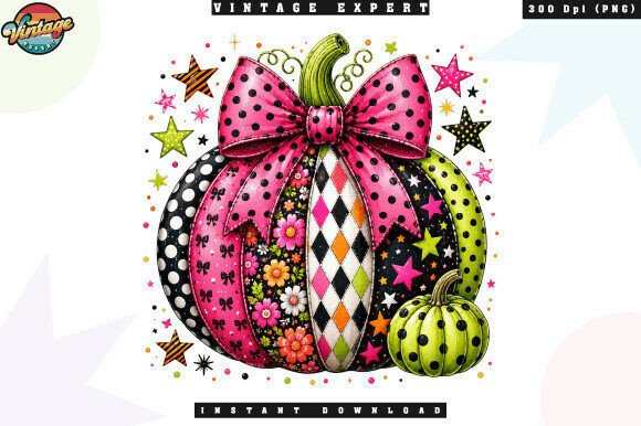 Download Pink Bow Halloween Pumpkin PNG - Halloween Collection