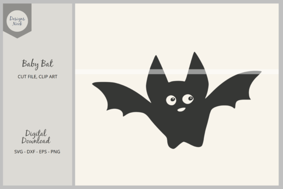 Download Flying Baby Bat SVG, Halloween Clipart - Halloween Collection