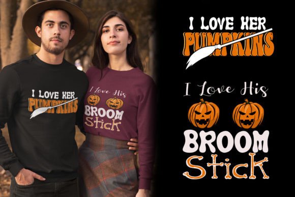Download Couple Halloween T-Shirt Design - Halloween Collection