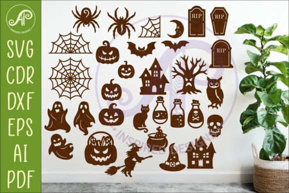 Download Halloween SVG Bundle Laser Cut Files - Halloween Collection