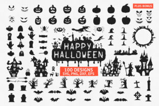 Download 100 Hand Drawn Halloween Designs, Quotes - Halloween Collection