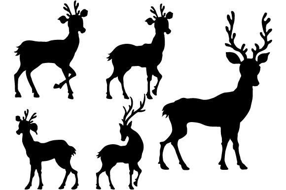Download Reindeer Vector Graphic Design - Vector graphic Collection